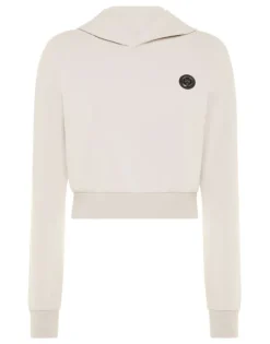 Abbigliamento Sportivo^Plein Sport Cropped Hoodie Sweatshirt