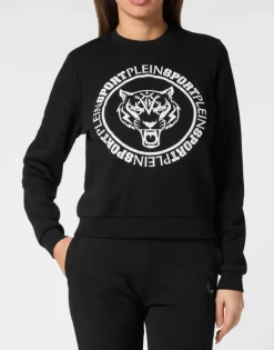 Abbigliamento Sportivo^Plein Sport Cropped Roundneck Sweatshirt