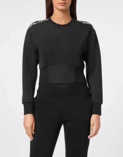 Abbigliamento Sportivo^Plein Sport Cropped Sweatshirt LS
