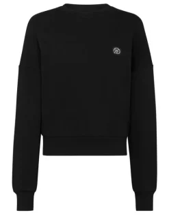 Abbigliamento Sportivo^Plein Sport Cropped Sweatshirt LS Glitter