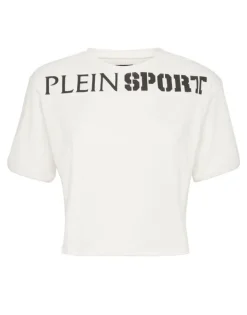 T-shirt & Polo^Plein Sport Cropped T-shirt Round Neck SS