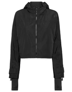 Abbigliamento Sportivo^Plein Sport Hooded Active Jacket LS Scratch