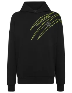 Abbigliamento Sportivo^Plein Sport Hoodie Sweatshirt Scratch