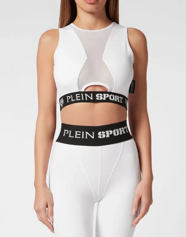 Abbigliamento Sportivo^Plein Sport Jogging Cropped Top Basic