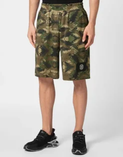 Abbigliamento Sportivo^Plein Sport Jogging Shorts Camouflage