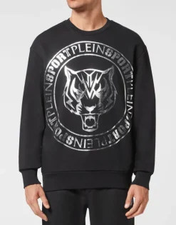 Abbigliamento Sportivo^Plein Sport Longsleeve Sweatshirt Tiger