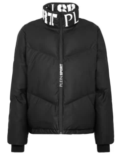 Giacche^Plein Sport Nylon Down Jacket Tiger