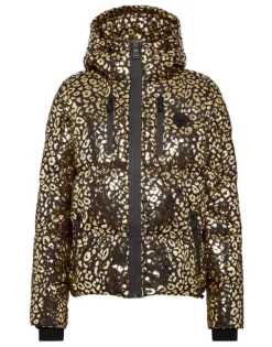 Giacche^Plein Sport Nylon Puffer Jacket Leopard