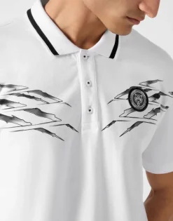 T-shirts^Plein Sport Piquet Polo SS Scratch