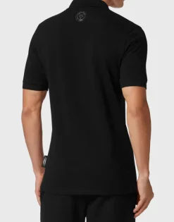 T-shirts^Plein Sport Polo shirt SS Silver Brush