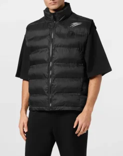 Uomo | Giacche^Plein Sport Reversible Lightweight Padded Vest Scratch