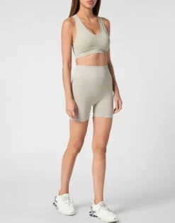 Abbigliamento Sportivo^Plein Sport Seamless Wide Straps Sport Bra Logo