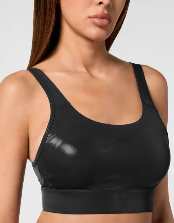 Abbigliamento Sportivo^Plein Sport Sport Bra Scratch