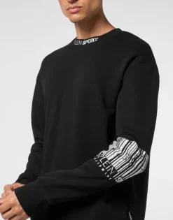Abbigliamento Sportivo^Plein Sport Sweatshirt LS Barcode