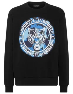 Abbigliamento Sportivo^Plein Sport Sweatshirt LS Carbon Tiger