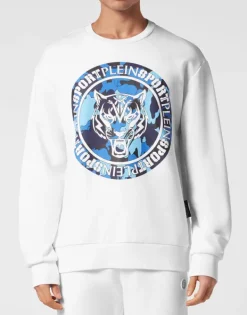 Abbigliamento Sportivo^Plein Sport Sweatshirt LS Carbon Tiger