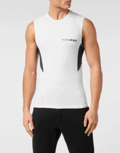 T-shirts^Plein Sport Technical Jersey T-shirt Sleeveless
