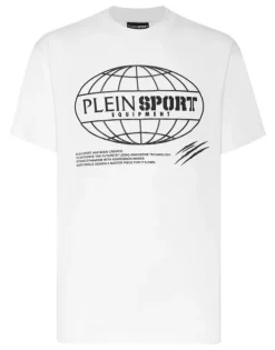 T-shirts^Plein Sport T-shirt Round Neck SS Global Express Edition