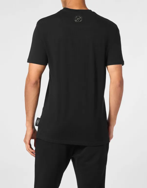 T-shirts^Plein Sport T-shirt Round Neck SS Silver Brush