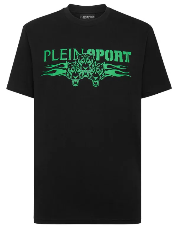T-shirts^Plein Sport T-shirt Round Neck SS Tiger