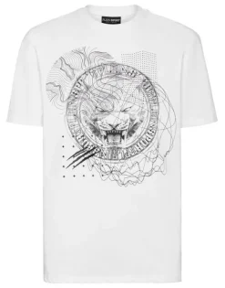 T-shirts^Plein Sport T-shirt Round Neck SS Tiger