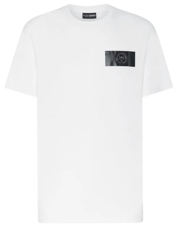 T-shirts^Plein Sport T-shirt Round Neck SS Tiger Crest Edition