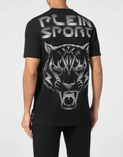 T-shirts^Plein Sport T-shirt Round Neck SS Tiger