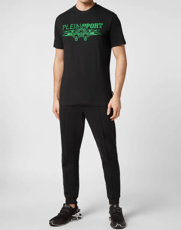 T-shirts^Plein Sport T-shirt Round Neck SS Tiger