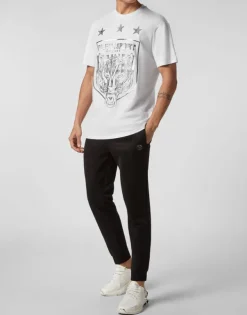 T-shirts^Plein Sport T-shirt Round Neck SS Tiger Crest Edition