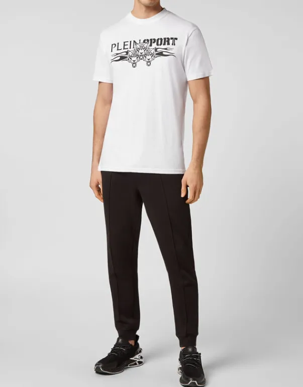 T-shirts^Plein Sport T-shirt Round Neck SS Tiger