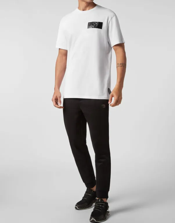 T-shirts^Plein Sport T-shirt Round Neck SS Tiger Crest Edition