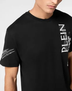 T-shirts^Plein Sport T-shirt Round Neck SS Wave