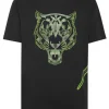 T-shirts^Plein Sport T-shirt Round Neck Tiger