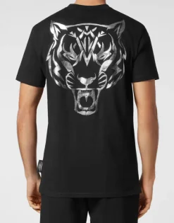 T-shirts^Plein Sport T-shirt Round Neck Tiger